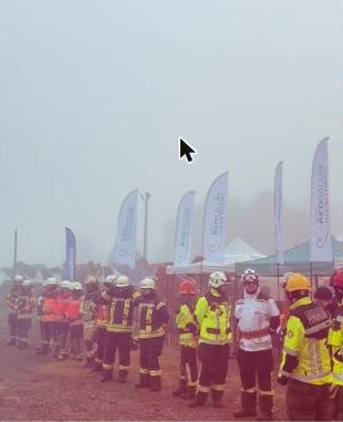 Bomberos formados durante una jornada de capacitación